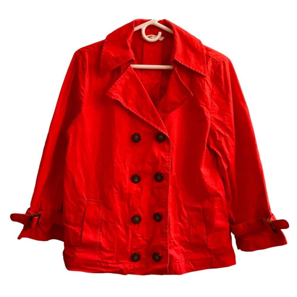 Old Navy Red Button down Jacket Size large